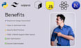 develop mern stack web app as a mern stack and nextjs full stack web developer