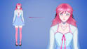 draw and rig a custom 2d vtuber design, live2d vtuber model vtuber outfit