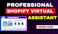 be your shopify virtual assistant, expert in design, bug fix and liquid coding