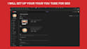 create and setup youryoutube channel