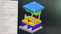 design stamping die sheet metal tool with animation