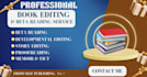 do developmental edit,format beta read fantasy, proofread, story editing, memoir