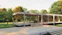 render 3d interior, interior design, house, restaurant