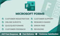 create professional online microsoft form, google and jotform