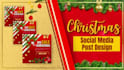 design christmas posters or flyers