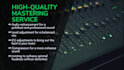 master your music as a mastering engineer