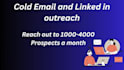 do cold email outreach using instantly