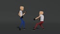 create game ready 3d character animation