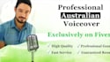 be your engaging australian male voiceover