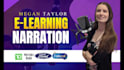 create an e learning narration in a warm female voice