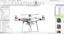 design model of a surveillance drone