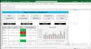 create custom excel dashboards data analysis reports, solver