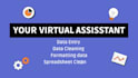 excel data cleaning, data entry, and formatting