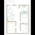 draw a 2d plan with dimensions and furniture