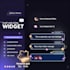 design and code custom stream chat, event widget, goal widget
