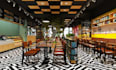 do restaurants interiors design, cafe shops, and retail stores