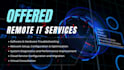 provide expert remote IT support, windows mac troubleshooting, and network fix