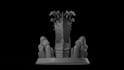 sculpt high quality 3d model for 3d printing or render