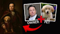 turn you and your pet into a majestic royal portrait