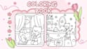 create bold and easy coloring book for kids and adults