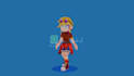 create game ready 3d lowpoly vrm