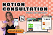 help you to created a workplace with notion consultations