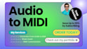 convert your audio to midi with free preview