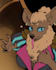draw a icon, pfp or portrait for your furry human oc