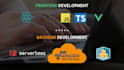 build fullstack serverless web applications using reactjs, nextjs with AWS