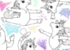 draw awesome children coloring book illustrations