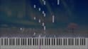 create a synthesia inspired piano video