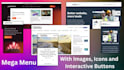 design or fix header, footer, megamenu for wordpress website