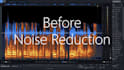 do a noise reduction of your audio file