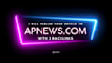 publish your article on apnews,com