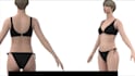 deliver lingerie sewing pattern and 3d mockup