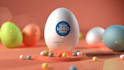 customize happy easter greetings video
