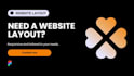 design your website layout editable in figma