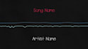 make drawn chalk lines music visualizer or audio visualizer