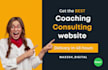 design life coaching website, wordpress, kajabi, shopify, wix, booking, web app