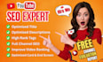 be best youtube SEO expert