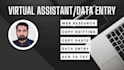 be your virtual assistant for worpress data entry, copy paste, and web research