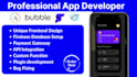build cross platform mobile apps with flutterflow bubble io adalo wappler  glide