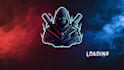 design twitch overlay logo and animation