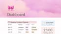 custom aesthetic notion dashboard using free templates