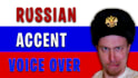 record a voiceover with a russian accent