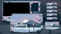 design animated vtuber twitch stream overlays, alerts