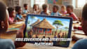 create 3d african folktale animation ai video youtube, education, storytelling