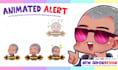 create animated twitch or kick alert for your channel
