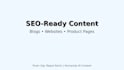 edit, rewrite, and humanize ai content