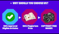 write 25 SEO friendly articles for google adsense approval